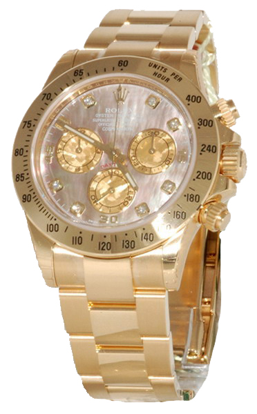часы 116528 Gold Crystals Diamond Dial